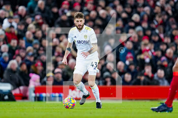 2022-02-23 - Leeds United midfielder Mateusz Klich during the English championship Premier League football match between Liverpool and Leeds United on February 23, 2022 at Anfield stadium in Liverpool, England - LIVERPOOL VS LEEDS UNITED - ENGLISH PREMIER LEAGUE - SOCCER