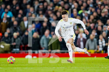 2022-02-23 - Leeds United forward Rodrigo Moreno during the English championship Premier League football match between Liverpool and Leeds United on February 23, 2022 at Anfield stadium in Liverpool, England - LIVERPOOL VS LEEDS UNITED - ENGLISH PREMIER LEAGUE - SOCCER