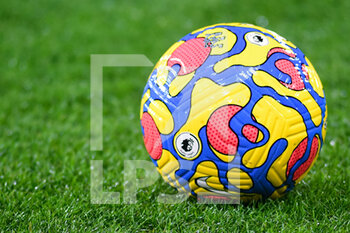 2022-02-23 - Illustration match ball during the English championship Premier League football match between Burnley and Tottenham Hotspur on February 23, 2022 at Turf Moor in Burnley, England - BURNLEY VS TOTTENHAM HOTSPUR - ENGLISH PREMIER LEAGUE - SOCCER