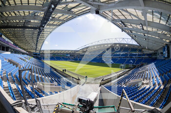 2022-02-26 - General view ahead of the English championship Premier League football match between Brighton and Hove Albion and Aston Villa on February 26, 2022 at the American Express Community Stadium in Brighton and Hove, England - BRIGHTON AND HOVE ALBION VS ASTON VILLA - ENGLISH PREMIER LEAGUE - SOCCER