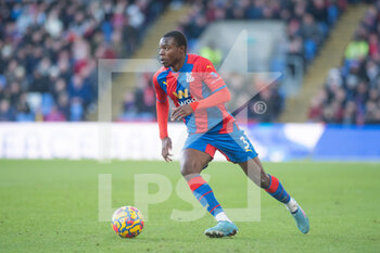 2022-02-26 - Crystal Palace defender Tyrick Mitchel during the English championship Premier League football match between Crystal Palace and Burnley on February 26, 2022 at Selhurst Park in London, England - CRYSTAL PALACE VS BURNLEY - ENGLISH PREMIER LEAGUE - SOCCER