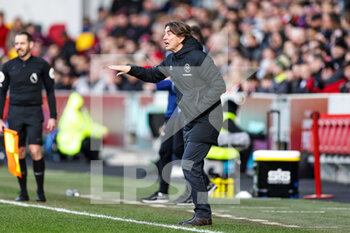 2022-02-26 - Thomas Frank Manager of Brentford during the English championship Premier League football match between Brentford and Newcastle United on February 26, 2022 at Brentford Community Stadium in Brentford, England - BRENTFORD VS NEWCASTLE UNITED - ENGLISH PREMIER LEAGUE - SOCCER