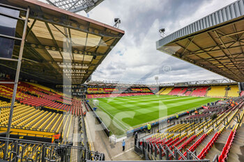 2022-03-06 - General view during the English championship Premier League football match between Watford and Arsenal on March 6, 2022 at Vicarage Road in Watford, England - WATFORD VS ARSENAL - ENGLISH PREMIER LEAGUE - SOCCER