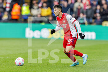 2022-03-06 - Gabriel Martinelli (35) of Arsenal during the English championship Premier League football match between Watford and Arsenal on March 6, 2022 at Vicarage Road in Watford, England - WATFORD VS ARSENAL - ENGLISH PREMIER LEAGUE - SOCCER