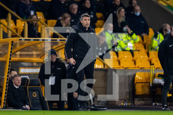 2022-03-10 - Wolverhampton Wanderers Head Coach Bruno Lage during the English championship Premier League football match between Wolverhampton Wanderers and Watford on March 10, 2022 at Molineux stadium in Wolverhampton, England - WOLVERHAMPTON WANDERERS VS WATFORD - ENGLISH PREMIER LEAGUE - SOCCER
