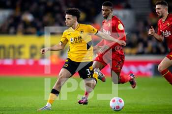 2022-03-10 - Wolverhampton Wanderers defender Rayan Ait-Nouri during the English championship Premier League football match between Wolverhampton Wanderers and Watford on March 10, 2022 at Molineux stadium in Wolverhampton, England - WOLVERHAMPTON WANDERERS VS WATFORD - ENGLISH PREMIER LEAGUE - SOCCER