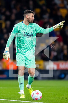 2022-03-10 - Watford goalkeeper Ben Foster during the English championship Premier League football match between Wolverhampton Wanderers and Watford on March 10, 2022 at Molineux stadium in Wolverhampton, England - WOLVERHAMPTON WANDERERS VS WATFORD - ENGLISH PREMIER LEAGUE - SOCCER