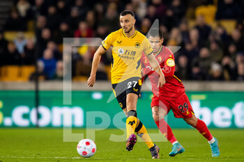 2022-03-10 - Wolverhampton Wanderers defender Romain Saiss during the English championship Premier League football match between Wolverhampton Wanderers and Watford on March 10, 2022 at Molineux stadium in Wolverhampton, England - WOLVERHAMPTON WANDERERS VS WATFORD - ENGLISH PREMIER LEAGUE - SOCCER