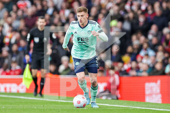 2022-03-13 - Harvey Barnes (7) of Leicester City during the English championship Premier League football match between Arsenal and Leicester City on March 13, 2022 at the Emirates Stadium in London, England - ARSENAL VS LEICESTER CITY - ENGLISH PREMIER LEAGUE - SOCCER
