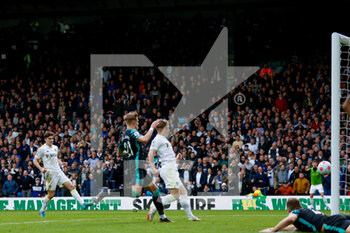 2022-03-13 - Leeds United forward Joe Gelhardt (30) scores a goal to make the score 2-1 during the English championship Premier League football match between Leeds United and Norwich City on March 13, 2022 at Elland Road in Leeds, England - LEEDS UNITED VS NORWICH CITY - ENGLISH PREMIER LEAGUE - SOCCER