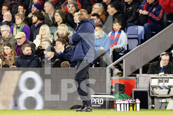 2022-03-14 - Crystal Palace manager Patrick Viera during the English championship Premier League football match between Crystal Palace and Manchester City on March 14, 2022 at Selhurst Park in London, England - CRYSTAL PALACE VS MANCHESTER CITY - ENGLISH PREMIER LEAGUE - SOCCER