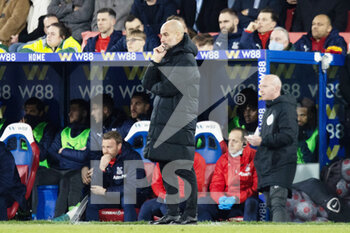 2022-03-14 - Manchester City manager Pep Guardiola during the English championship Premier League football match between Crystal Palace and Manchester City on March 14, 2022 at Selhurst Park in London, England - CRYSTAL PALACE VS MANCHESTER CITY - ENGLISH PREMIER LEAGUE - SOCCER