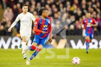 2022-03-14 - Crystal Palace midfielder Michael Olise during the English championship Premier League football match between Crystal Palace and Manchester City on March 14, 2022 at Selhurst Park in London, England - CRYSTAL PALACE VS MANCHESTER CITY - ENGLISH PREMIER LEAGUE - SOCCER