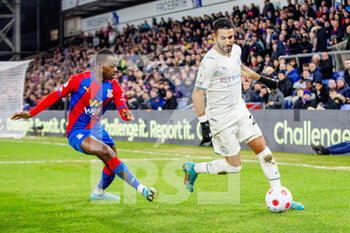2022-03-14 - Manchester City forward Riyad Mahrez during the English championship Premier League football match between Crystal Palace and Manchester City on March 14, 2022 at Selhurst Park in London, England - CRYSTAL PALACE VS MANCHESTER CITY - ENGLISH PREMIER LEAGUE - SOCCER