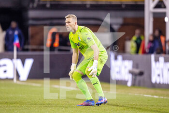 2022-03-14 - Crystal Palace goalkeeper Vicente Guaita during the English championship Premier League football match between Crystal Palace and Manchester City on March 14, 2022 at Selhurst Park in London, England - CRYSTAL PALACE VS MANCHESTER CITY - ENGLISH PREMIER LEAGUE - SOCCER