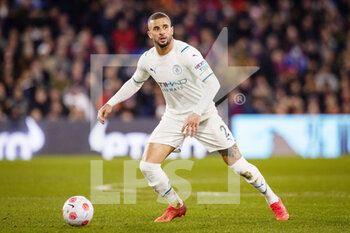 2022-03-14 - Manchester City defender Kyle Walker during the English championship Premier League football match between Crystal Palace and Manchester City on March 14, 2022 at Selhurst Park in London, England - CRYSTAL PALACE VS MANCHESTER CITY - ENGLISH PREMIER LEAGUE - SOCCER