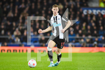 2022-03-17 - Newcastle United's defender Emil Krafth during the English championship Premier League football match between Everton and Newcastle United on March 17, 2022 at Goodison Park in Liverpool, England - EVERTON VS NEWCASTLE UNITED - ENGLISH PREMIER LEAGUE - SOCCER