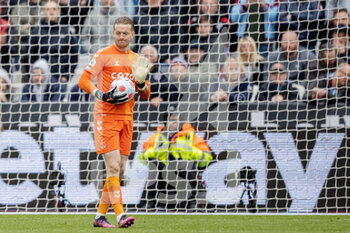 2022-04-03 - Everton goalkeeper Jordan Pickford during the English championship Premier League football match between West Ham United and Everton on April 3, 2022 at the London Stadium in London, England - WEST HAM UNITED VS EVERTON - ENGLISH PREMIER LEAGUE - SOCCER