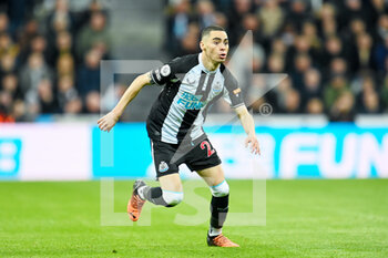 2022-04-08 - Newcastle United's Miguel Almiron during the English championship Premier League football match between Newcastle United and Wolverhampton Wanderers on April 8, 2022 at St James' Park in Newcastle, England - NEWCASTLE UNITED VS WOLVERHAMPTON WANDERERS - ENGLISH PREMIER LEAGUE - SOCCER