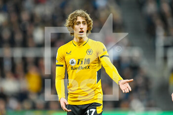 2022-04-08 - Wolves Fabio Silva during the English championship Premier League football match between Newcastle United and Wolverhampton Wanderers on April 8, 2022 at St James' Park in Newcastle, England - NEWCASTLE UNITED VS WOLVERHAMPTON WANDERERS - ENGLISH PREMIER LEAGUE - SOCCER