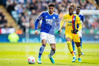 2022-04-10 - Leicester City defender James Justin during the English championship Premier League football match between Leicester City and Crystal Palace on April 10, 2022 at the King Power Stadium in Leicester, England - LEICESTER CITY VS CRYSTAL PALACE - ENGLISH PREMIER LEAGUE - SOCCER