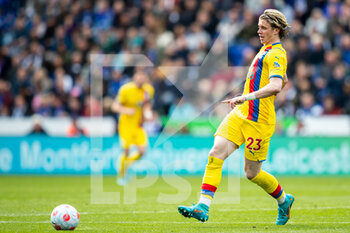 2022-04-10 - Crystal Palace midfielder Conor Gallagher during the English championship Premier League football match between Leicester City and Crystal Palace on April 10, 2022 at the King Power Stadium in Leicester, England - LEICESTER CITY VS CRYSTAL PALACE - ENGLISH PREMIER LEAGUE - SOCCER