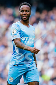 2022-04-23 - Manchester City's forward Raheem Sterling during the English championship Premier League football match between Manchester City and Watford on April 23, 2022 at the Etihad Stadium in Manchester, England - MANCHESTER CITY VS WATFORD - ENGLISH PREMIER LEAGUE - SOCCER