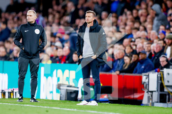 2022-04-25 - Leeds United Manager Jesse Marsch during the English championship Premier League football match between Crystal Palace and Leeds United on April 25, 2022 at Selhurst Park in London, England - CRYSTAL PALACE VS LEEDS UNITED - ENGLISH PREMIER LEAGUE - SOCCER