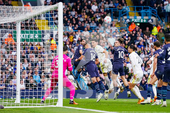2022-04-30 - Leeds United defender Robin Koch (5) during the English championship Premier League football match between Leeds United and Manchester City on April 30, 2022 at Elland Road in Leeds, England - LEEDS UNITED VS MANCHESTER CITY - ENGLISH PREMIER LEAGUE - SOCCER