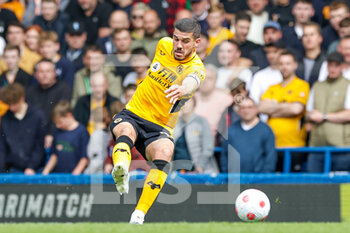 2022-05-07 - Conor Coady (16) of Wolverhampton Wanderers during the English championship Premier League football match between Chelsea and Wolverhampton Wanderers on May 7, 2022 at Stamford Bridge in London, England - CHELSEA VS WOLVERHAMPTON WANDERERS - ENGLISH PREMIER LEAGUE - SOCCER