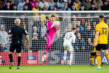 2022-05-11 - Wolverhampton Wanderers goalkeeper Jose Sa during the English championship Premier League football match between Wolverhampton Wanderers and Manchester City on May 11, 2022 at Molineux stadium in Wolverhampton, England - WOLVERHAMPTON WANDERERS VS MANCHESTER CITY - ENGLISH PREMIER LEAGUE - SOCCER