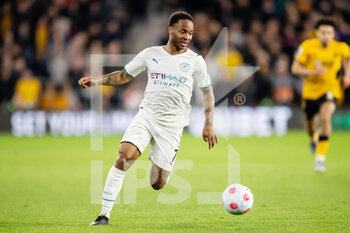 2022-05-11 - Manchester City forward Raheem Sterling during the English championship Premier League football match between Wolverhampton Wanderers and Manchester City on May 11, 2022 at Molineux stadium in Wolverhampton, England - WOLVERHAMPTON WANDERERS VS MANCHESTER CITY - ENGLISH PREMIER LEAGUE - SOCCER