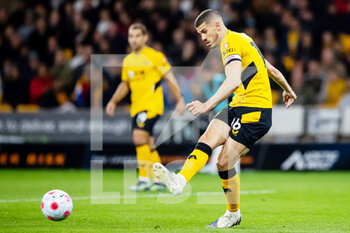 2022-05-11 - Wolverhampton Wanderers defender Conor Coady during the English championship Premier League football match between Wolverhampton Wanderers and Manchester City on May 11, 2022 at Molineux stadium in Wolverhampton, England - WOLVERHAMPTON WANDERERS VS MANCHESTER CITY - ENGLISH PREMIER LEAGUE - SOCCER