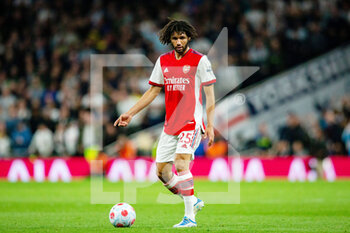2022-05-12 - Arsenal midfielder Mohamed Elneny during the English championship Premier League football match between Tottenham Hotspur and Arsenal on May 12, 2022 at Tottenham Hotspur Stadium in London, England - TOTTENHAM HOTSPUR VS ARSENAL - ENGLISH PREMIER LEAGUE - SOCCER