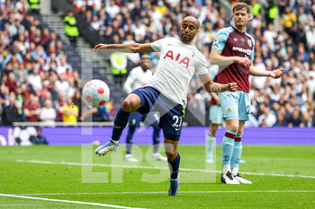 2022-05-15 - Lucas Moura (27) of Tottenham Hotspur during the English championship Premier League football match between Tottenham Hotspur and Burnley on May 15, 2022 at Tottenham Hotspur Stadium in London, England - TOTTENHAM HOTSPUR VS BURNLEY - ENGLISH PREMIER LEAGUE - SOCCER