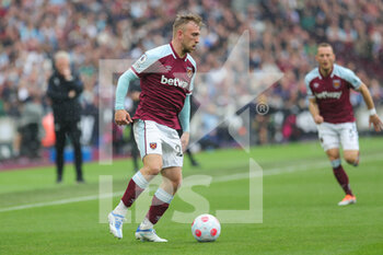 2022-05-15 - West Ham United forward Jarrod Bowen during the English championship Premier League football match between West Ham United and Manchester City on May 15, 2022 at the London Stadium in London, England - WEST HAM UNITED VS MANCHESTER CITY - ENGLISH PREMIER LEAGUE - SOCCER