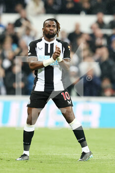 2022-05-17 - Newcastle’s Allan Saint-Maximin during the English championship Premier League football match between Newcastle United and Arsenal on May 16, 2022 at St James's Park in Newcastle, England - NEWCASTLE UNITED VS ARSENAL - ENGLISH PREMIER LEAGUE - SOCCER
