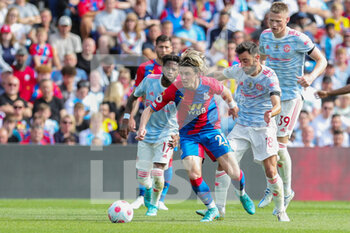 2022-05-23 - Crystal Palace Conor Gallagher and Manchester United Midfielder Bruno Fernandes during the English championship Premier League football match between Crystal Palace and Manchester United on May 22, 2022 at Selhurst Park in London, England - CRYSTAL PALACE VS MANCHESTER UNITED - ENGLISH PREMIER LEAGUE - SOCCER