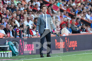 2022-08-06 - AFC Bournemouth manager Scott Parker during the English championship Premier League football match between Bournemouth and Aston Villa on August 6, 2022 at the Vitality Stadium in Bournemouth, England - FOOTBALL - ENGLISH CHAMP - BOURNEMOUTH V ASTON VILLA - ENGLISH PREMIER LEAGUE - SOCCER