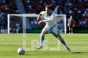 2022-08-06 - Matty Cash (2) of Aston Villa during the English championship Premier League football match between Bournemouth and Aston Villa on August 6, 2022 at the Vitality Stadium in Bournemouth, England - FOOTBALL - ENGLISH CHAMP - BOURNEMOUTH V ASTON VILLA - ENGLISH PREMIER LEAGUE - SOCCER