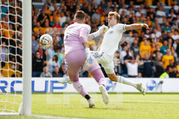 2022-08-06 - Leeds United forward Patrick Bamford during the English championship Premier League football match between Leeds United and Wolverhampton Wanderers on August 6, 2022 at Elland Road in Leeds, England - FOOTBALL - ENGLISH CHAMP - LEEDS V WOLVERHAMPTON - ENGLISH PREMIER LEAGUE - SOCCER