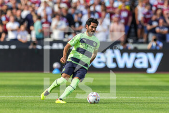 2022-08-07 - Ilkay Gundogan (8) of Manchester City during the English championship Premier League football match between West Ham United and Manchester City on August 7, 2022 at the London Stadium in London, England - FOOTBALL - ENGLISH CHAMP - WEST HAM V MANCHESTER CITY - ENGLISH PREMIER LEAGUE - SOCCER