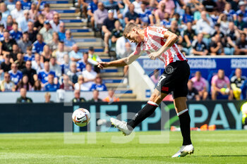 2022-08-07 - Brentford midfielder Vitaly Janelt during the English championship Premier League football match between Leicester City and Brentford on August 7, 2022 at the King Power Stadium in Leicester, England - FOOTBALL - ENGLISH CHAMP - LEICESTER V BRENTFORD - ENGLISH PREMIER LEAGUE - SOCCER