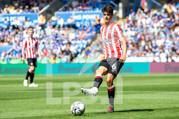 2022-08-07 - Brentford midfielder Christian Norgaard during the English championship Premier League football match between Leicester City and Brentford on August 7, 2022 at the King Power Stadium in Leicester, England - FOOTBALL - ENGLISH CHAMP - LEICESTER V BRENTFORD - ENGLISH PREMIER LEAGUE - SOCCER