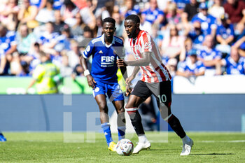 2022-08-07 - Brentford midfielder Josh Dasilva during the English championship Premier League football match between Leicester City and Brentford on August 7, 2022 at the King Power Stadium in Leicester, England - FOOTBALL - ENGLISH CHAMP - LEICESTER V BRENTFORD - ENGLISH PREMIER LEAGUE - SOCCER
