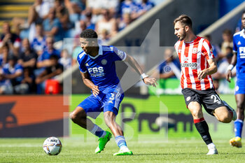 2022-08-07 - Leicester City defender Wesley Fofana during the English championship Premier League football match between Leicester City and Brentford on August 7, 2022 at the King Power Stadium in Leicester, England - FOOTBALL - ENGLISH CHAMP - LEICESTER V BRENTFORD - ENGLISH PREMIER LEAGUE - SOCCER