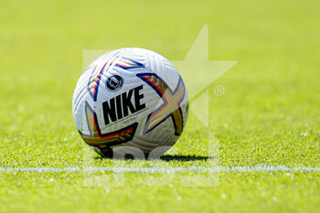 2022-08-13 - Match ball during the English championship Premier League football match between Wolverhampton Wanderers and Fulham on August 13, 2022 at Molineux in Wolverhampton, England - FOOTBALL - ENGLISH CHAMP - WOLVERHAMPTON V FULHAM - ENGLISH PREMIER LEAGUE - SOCCER