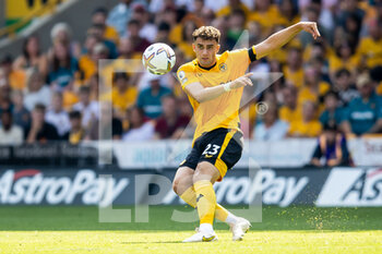 2022-08-13 - Wolverhampton Wanderers defender Max Kilman during the English championship Premier League football match between Wolverhampton Wanderers and Fulham on August 13, 2022 at Molineux in Wolverhampton, England - FOOTBALL - ENGLISH CHAMP - WOLVERHAMPTON V FULHAM - ENGLISH PREMIER LEAGUE - SOCCER