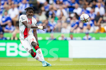 2022-08-20 - Southampton defender Mohammed Salisu during the English championship Premier League football match between Leicester City and Southampton on August 20, 2022 at the King Power Stadium in Leicester, England - FOOTBALL - ENGLISH CHAMP - LEICESTER V SOUTHAMPTON - ENGLISH PREMIER LEAGUE - SOCCER