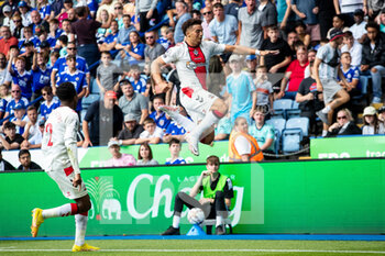 2022-08-20 - Southampton forward Che Adams (10) scores and celebrates 1-2 during the English championship Premier League football match between Leicester City and Southampton on August 20, 2022 at the King Power Stadium in Leicester, England - FOOTBALL - ENGLISH CHAMP - LEICESTER V SOUTHAMPTON - ENGLISH PREMIER LEAGUE - SOCCER